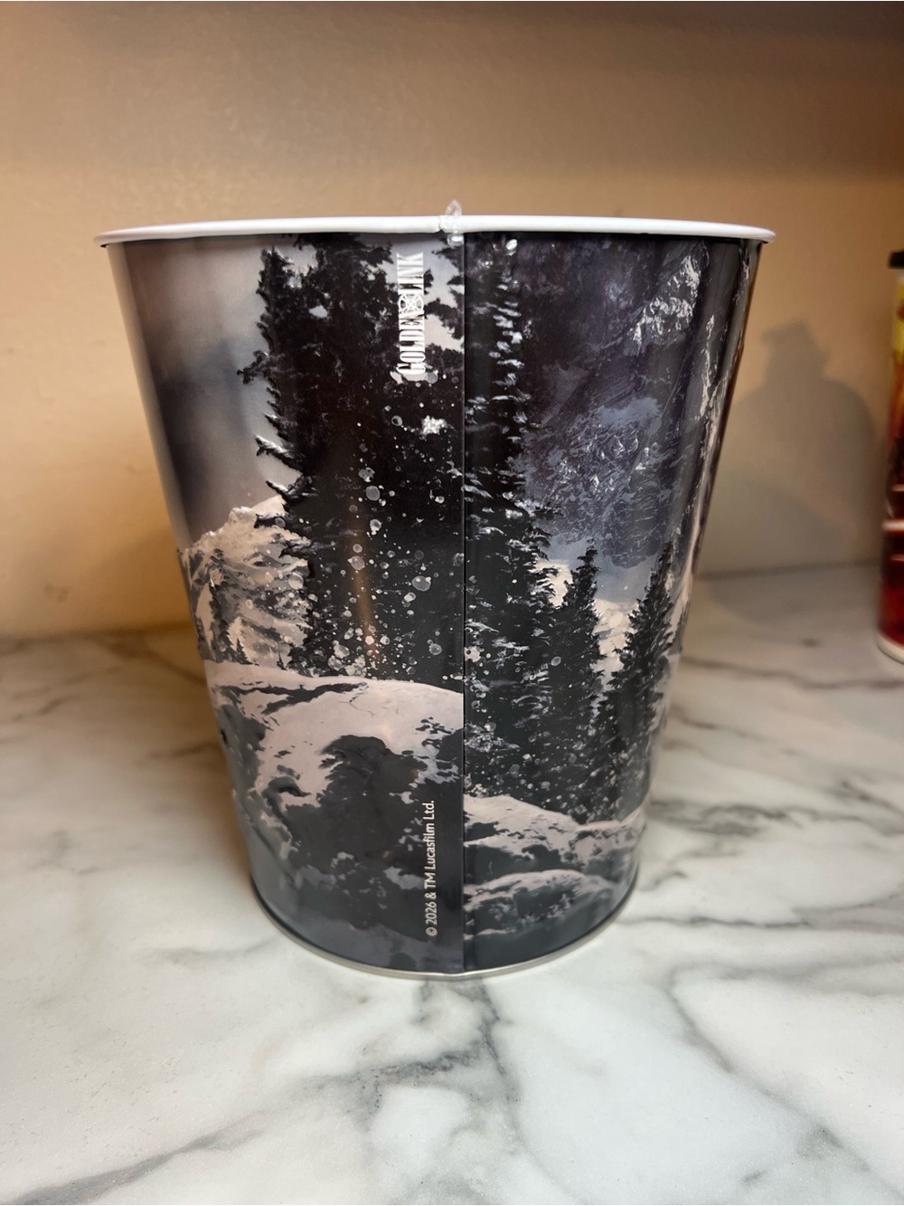 Star Wars The Mandalorian & Grogu Popcorn Bucket "This Is The Way" AMC, New - Picture 3 of 5